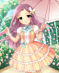 Size: 640x800 | Tagged: safe, artist:weiliy, fluttershy, human, equestria girls, g4, clothes, dress, female, pony coloring, solo