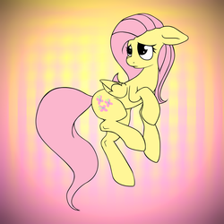 Size: 2000x2000 | Tagged: safe, artist:coinpo, artist:yoditax, fluttershy, g4, abstract background, female, high res, solo