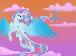 Size: 1280x942 | Tagged: safe, artist:lunaaurora20014, star catcher, pegasus, pony, g3, female, g3 to g4, generation leap, solo