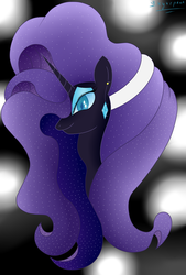 Size: 2000x2955 | Tagged: artist needed, safe, nightmare rarity, g4, female, high res, profile, solo