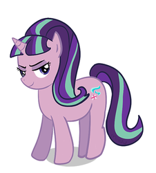 Size: 577x638 | Tagged: safe, artist:n3k0pr1nc3ss, starlight glimmer, g4, the cutie map, female, solo