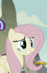 Size: 289x445 | Tagged: safe, screencap, fluttershy, starlight glimmer, g4, the cutie map, animated, female, solo focus