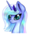 Size: 2500x2900 | Tagged: safe, artist:brendanamato, princess luna, g4, female, high res, s1 luna, simple background, smiling, solo, transparent background