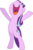 Size: 2644x4000 | Tagged: safe, artist:mellowhen, starlight glimmer, pony, g4, my little pony: friendship is magic, the cutie map, bipedal, female, happy, nose in the air, open mouth, s5 starlight, simple background, solo, transparent background, vector