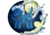 Size: 2400x1700 | Tagged: safe, artist:downpourpony, night glider, g4, my little pony: friendship is magic, the cutie map, cloud, cloudy, female, flying, moon, night, simple background, solo, transparent background