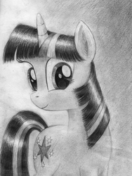 Size: 720x960 | Tagged: safe, artist:magfen, twilight sparkle, g4, female, solo, traditional art