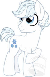 Size: 458x700 | Tagged: safe, artist:tambelon, double diamond, earth pony, pony, g4, the cutie map, male, stallion, watermark