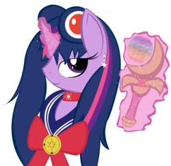 Size: 907x881 | Tagged: safe, twilight sparkle, g4, crossover, sailor moon (series), simple background, transparent background