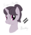 Size: 397x439 | Tagged: safe, artist:neighday, sugar belle, g4, my little pony: friendship is magic, the cutie map, bust, cute, equal sign, equality, looking at you, simple background, smiling, transparent background