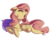 Size: 4119x3295 | Tagged: dead source, safe, artist:shira-hedgie, fluttershy, pegasus, pony, g4, cute, female, mare, pillow, shyabetes, solo, yawn