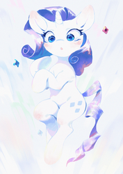 Size: 900x1273 | Tagged: safe, artist:aruurara, rarity, g4, female, solo