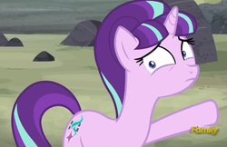 Size: 1487x963 | Tagged: safe, screencap, starlight glimmer, g4, the cutie map, female, reaction image, s5 starlight, solo