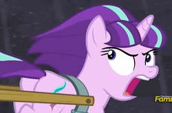 Size: 1309x865 | Tagged: safe, screencap, starlight glimmer, g4, the cutie map, female, reaction image, s5 starlight, solo