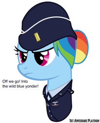 Size: 788x960 | Tagged: safe, artist:ethanchang, part of a set, rainbow dash, g4, 1st awesome platoon, 2nd lieutenant, air force, awards, dress uniform, military, military uniform, ribbon