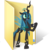 Size: 256x256 | Tagged: safe, artist:anonymous folder icon maker, edit, queen chrysalis, g4, computer icon, female, folder, simple background, solo, transparent background, vector, webcore