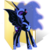 Size: 256x256 | Tagged: safe, artist:anonymous folder icon maker, edit, nightmare moon, g4, computer icon, female, folder, simple background, solo, transparent background, vector, webcore
