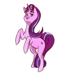 Size: 500x500 | Tagged: safe, artist:jolteacup, starlight glimmer, g4, the cutie map, female, simple background, solo, transparent background