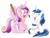 Size: 880x660 | Tagged: safe, artist:dm29, princess cadance, shining armor, g4, the cutie map, baseball bat, duo, faic, i didn't listen, kill it with fire, nightmare fuel, pepper spray, simple background, transparent background