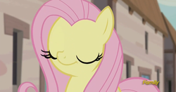 Size: 1903x995 | Tagged: safe, screencap, fluttershy, g4, the cutie map, cute, eyes closed, great moments in animation, wat