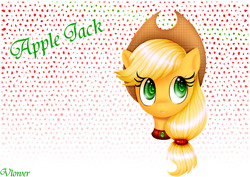 Size: 1057x750 | Tagged: safe, artist:vlower, applejack, g4, female, solo