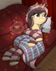 Size: 792x1008 | Tagged: safe, artist:missitofu, oc, oc only, oc:coco, pony, unicorn, commission