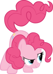 Size: 1136x1600 | Tagged: safe, artist:thesketchypony, pinkie pie, g4, female, simple background, solo, transparent background, vector