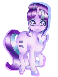 Size: 774x1032 | Tagged: safe, artist:sofilut, starlight glimmer, g4, the cutie map, female, simple background, solo, transparent background