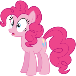 Size: 3700x3700 | Tagged: safe, artist:s.guri, pinkie pie, g4, maud pie (episode), female, high res, open mouth, simple background, solo, transparent background, vector