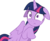 Size: 7378x6000 | Tagged: safe, artist:dasprid, twilight sparkle, alicorn, pony, g4, the cutie map, absurd resolution, female, floppy ears, mare, shut up twilight, simple background, solo, transparent background, twilight sparkle (alicorn), vector