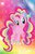 Size: 1024x1583 | Tagged: safe, artist:jamart2013, pinkie pie, g4, blushing, bow, cute, female, galaxy, hair bow, rainbow power, solo, stars