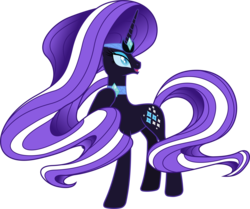 Size: 10370x8650 | Tagged: safe, artist:90sigma, nightmare rarity, pony, unicorn, g4, absurd resolution, female, mare, raised hoof, simple background, solo, transparent background, vector