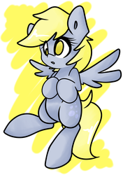 Size: 997x1418 | Tagged: safe, artist:dottieverse, derpy hooves, pegasus, pony, g4, female, flying, mare, simple background, solo
