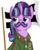 Size: 1024x1272 | Tagged: safe, artist:spinoffjoe, starlight glimmer, pony, unicorn, g4, my little pony: friendship is magic, the cutie map, clothes, communism, facial hair, flag, josef stalin, moustache, parody, ponified, stalin glimmer, stalinstache, uniform