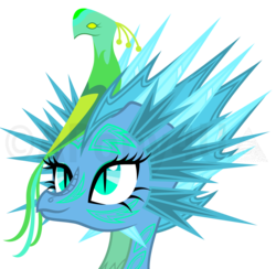 Size: 3837x3746 | Tagged: safe, artist:ex-machinart, oc, oc only, oc:diamond dust, dragon, phoenix, high res, simple background, solo, transparent background, vector