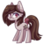 Size: 922x914 | Tagged: safe, artist:looji, oc, oc only, oc:plum blossom, earth pony, pony, solo