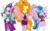 Size: 4830x3000 | Tagged: safe, artist:theshadowstone, adagio dazzle, aria blaze, sonata dusk, equestria girls, g4, my little pony equestria girls: rainbow rocks, fin wings, microphone, ponied up, simple background, the dazzlings, transparent background, trio, vector, wings