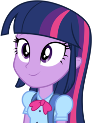 Size: 3839x5000 | Tagged: safe, artist:ambassad0r, twilight sparkle, equestria girls, g4, cute, female, simple background, smiling, solo, transparent background, twiabetes, twilight sparkle (alicorn), twismile, vector