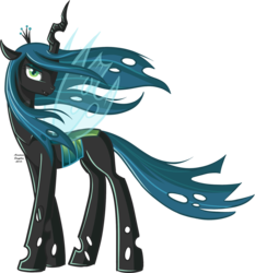Size: 1668x1788 | Tagged: dead source, safe, artist:arastane-siryphia, queen chrysalis, changeling, g4, female, simple background, solo, transparent background, vector