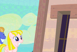 Size: 527x356 | Tagged: safe, screencap, fluttershy, moon dust, g4, the cutie map, animated, female