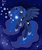 Size: 3500x4200 | Tagged: safe, artist:aurora69rainbow, princess luna, butterfly, g4, female, flying, solo, stars
