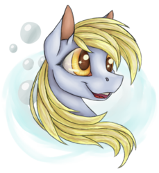 Size: 2752x3008 | Tagged: safe, artist:lewisspacebun, derpy hooves, pegasus, pony, g4, female, high res, mare, portrait, simple background, solo, transparent background