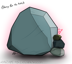 Size: 903x796 | Tagged: safe, artist:xhazard78x, rocky, tom, g4, heart, rockcon, ship:rockytom, shipping