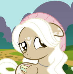 Size: 500x511 | Tagged: safe, artist:chunk07x, oc, oc only, oc:aria point, pegasus, pony, animated, blushing, solo