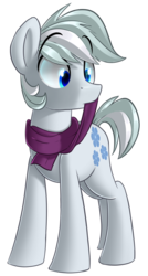Size: 856x1593 | Tagged: safe, artist:january3rd, double diamond, earth pony, pony, g4, the cutie map, clothes, cute, double dawwmond, male, nom, scarf, simple background, solo, stallion, transparent background