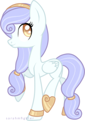 Size: 450x644 | Tagged: safe, artist:sararini, oc, oc only, pegasus, pony, adoptable, solo