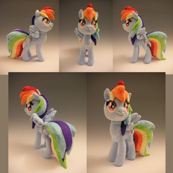 Size: 6000x6000 | Tagged: safe, artist:whittykitty, rainbow dash, g4, absurd resolution, customized toy, irl, photo, plushie, solo