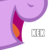 Size: 612x612 | Tagged: safe, edit, twilight sparkle, pony, g4, caption, close-up, fangs, female, image macro, kek, meme, mouth, nose, nostrils, open mouth, smiling, solo, teeth, tongue out, tooth