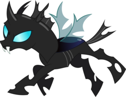 Size: 5850x4520 | Tagged: safe, artist:90sigma, changeling, absurd resolution, simple background, solo, transparent background, vector