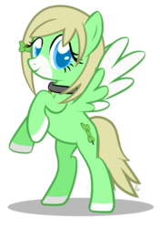 Size: 900x1275 | Tagged: safe, artist:equinepalette, oc, oc only, oc:sugarmint skies, pegasus, pony, hoof polish, nail polish, simple background, solo, transparent background, vector