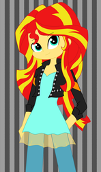 Size: 1836x3104 | Tagged: safe, artist:strawhatcrew96, sunset shimmer, equestria girls, g4, female, solo